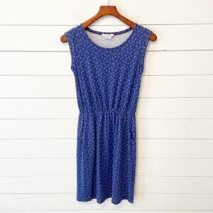 Boden | Women’s BlackBerry Cotton Blend Dress A-Line in Print Size 8